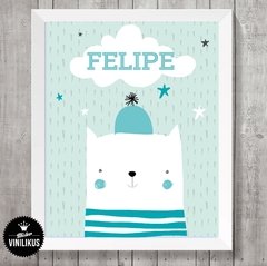 Imagen de LÁMINA IMPRIMIBLE PERSONALIZADA ANIMALITOS