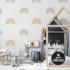 Empapelado Vinílico Arcoiris Nórdico BOHO 01