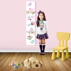 Combo Vinilo Ramas Pajaritos,casita Rosa + Medidor pajaritos - tienda online