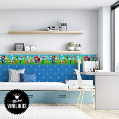 Guarda SUPER MARIO BROS cuartos infantiles deco DIY decoracion 