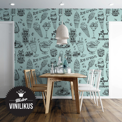 Empapelado Vinílico HELADOS - Mister Vinilikus
