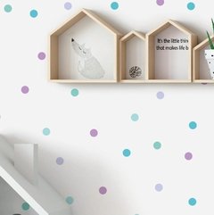 Kit Vinilo 121 Puntos De 5 Cm FROZEN - comprar online