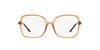 Armação para óculos de grau Grazi GZ 3075 H270 Quadrada marrom