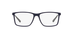 Armação Para Óculos De Grau Jean Monnier J8 3195 H247 Quadrada azul e cinza - comprar online