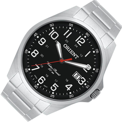 Relógio analógico masculino Orient MBSS1171 P2SX Prata e preto - comprar online