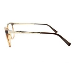 Armação para óculos de grau Platini P9 3131 F971 Marrom e dourado na internet