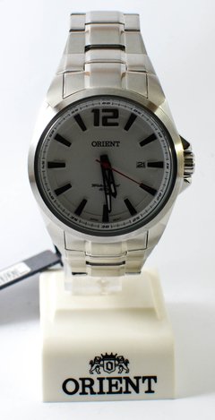Relógio Orient Masculino Prata Analógico MBSS1262 D2SX na internet