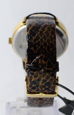 Relógio Lince Feminino Dourado pulseira couro LRC605L M2MX - NEW GLASSES ÓTICA