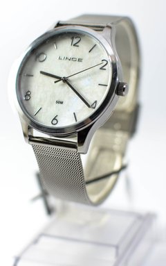 Relógio Lince LRM4394L-B2SX Prata/Branco