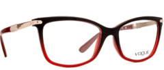 Armação para óculos de grau Vogue VO5125-L 2504 Vermelho e preto - NEW GLASSES ÓTICA