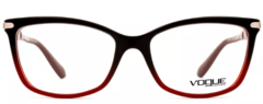 Armação para óculos de grau Vogue VO5125-L 2504 Vermelho e preto - loja online