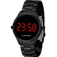 Relógio digital feminino Lince MDN4618L VXPX Preto