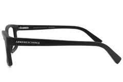 Armação para óculos de grau Armani exchange AX3022L 8078 preta quadrada - loja online