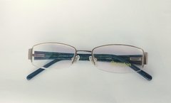 Armação para óculos de grau London Prime L2833 52 18 Metal azul e dourado - comprar online