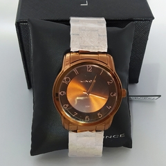 Relógio analógico Lince LRB4590L N2NX Feminino cobre