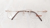 Armação para óculos de grau London L-5505 Sem aro metal unissex