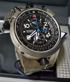 Relógio Masculino Orient Analógico Flytech Titanium Esportivo MBTTC008 P2GX - NEW GLASSES ÓTICA