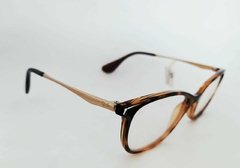 Armação para óculos de grau Ray Ban RB7106 5999 Marrom tartaruga - NEW GLASSES ÓTICA