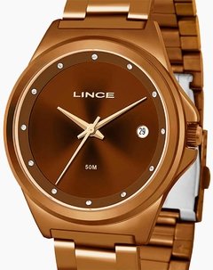 Relógio analógico feminino Lince LRB4567L N1NX Marrom - comprar online
