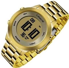 Relógio digital feminino Lince SDPH037L KXKX Dourado - comprar online