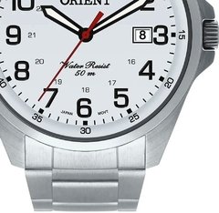 Relógio analógico masculino Orient MBSS1171 S2SX Prata - loja online