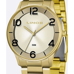 Relógio analógico feminino Lince LRG4603L KW21 Dourado - loja online