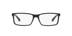 Armação para óculos de grau Tecnol TN 3072 H496 Quadrada preta