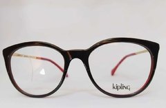 Armação para óculos de grau Kipling KP 3078 G253 Preto e rosa - comprar online