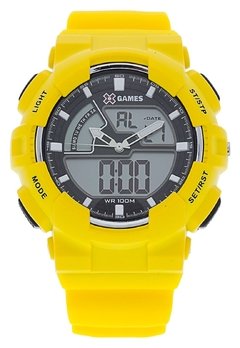 Relógio masculino X-Games XMPPA161-BXYX Amarelo - comprar online