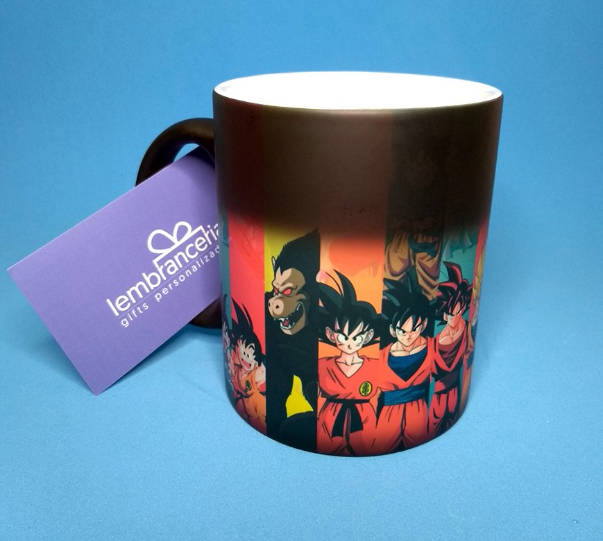 Caneca Goku e Personagens do Dragon Ball Z