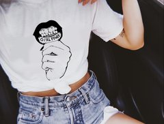Camiseta Lábio GirlPower