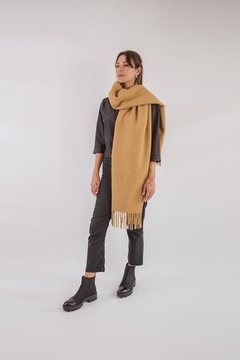 CHALINA BUFANDÓN DE LLAMA FRISADA - tienda online