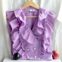 BLUSA FLAMENCO LILA - comprar online