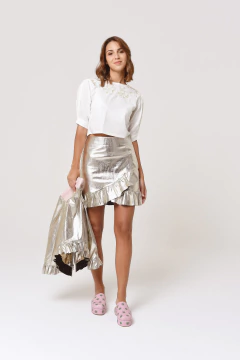 FALDA MEXICANA PLATINO - AmelieStore