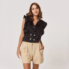 BLUSA FLAMENCO - Pima satinado - comprar online