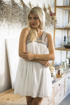 VESTIDO LOLITA BLANCO - SOPHYA