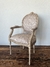 Par de sillones estilo frances Luis XVI