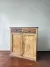 Mueble rústico de madera reciclada