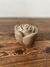 Flor de ceramica decorativa