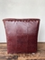 Sillon de cuero bordo - AGDECO Art & Design