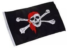 Bandeira Pirata Jolly Roger 150x90cm