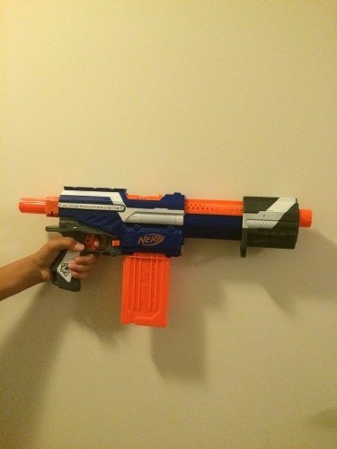 Nerf Automatica Com Pente