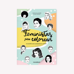 Feministas para colorear - Caro Aguirre