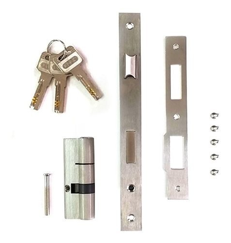 Cerradura Con Llaves Para Puerta Aluminio Línea Rotonda