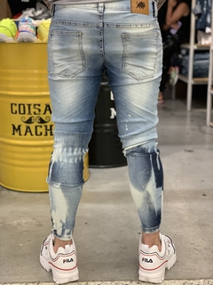 Calça jeans Effel manchas na internet