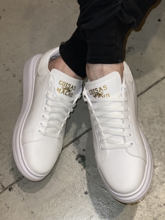 Tênis CDM White/White - Coisas de Macho