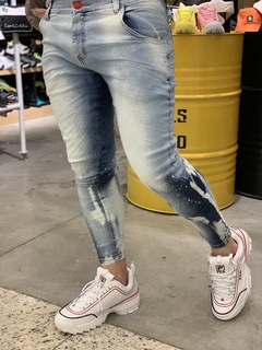 Calça jeans Effel manchas - comprar online