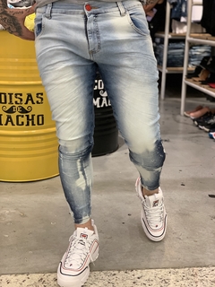 Calça jeans Effel manchas