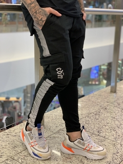 Calça Moletom Cargo Reflex