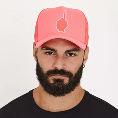 Boné BUH Tela Rosa Neon